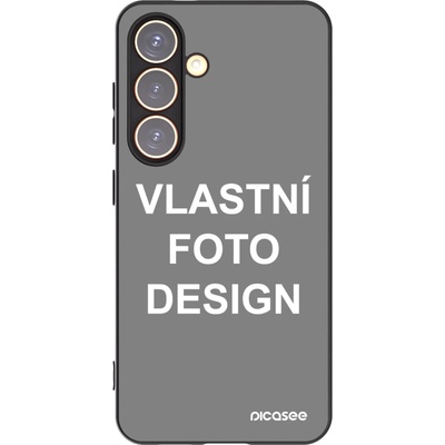 Picasee silikonové Samsung Galaxy S24 S921B 5G Vlastní design/motiv černé
