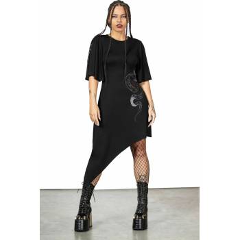 Image 1 of KILLSTAR дамска рокля KILLSTAR - Maple Asymmetric - Черен - KSRA008507