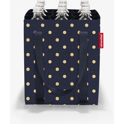 Reisenthel Bottlebag Metallic dots blue