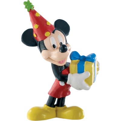 BULLYLAND Фигурка Bullyland - Walt Disney, Мики Маус с подарък (BL15338)