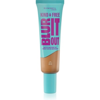 Rimmel Kind & Free Blur It Out лек хидратиращ фон дьо тен SPF 20 цвят 503 Mocha 30ml