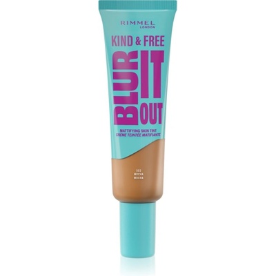 Rimmel Kind & Free Blur It Out лек хидратиращ фон дьо тен SPF 20 цвят 503 Mocha 30ml