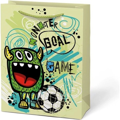 MFP paper Taška dárková Fotbal 190x250x90 Barvy: zelená