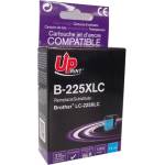 Uprint Касета за Brother DCP J4120DW; MFC J4420DW/J4620DW/J4625DW/J5320DW/J5620DW/J5625DW/J5720DW - Cyan - LC225XL - Uprint - неоригинален - Заб. : 1200 копия, 13ml капацитет