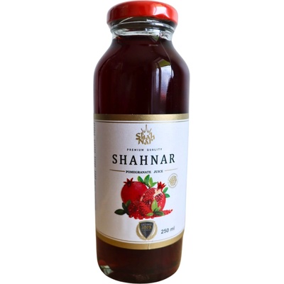 Shahnar 100% šťáva z granátového jablka 250 ml