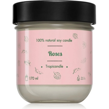 TROPIKALIA Roses ароматна свещ 170ml