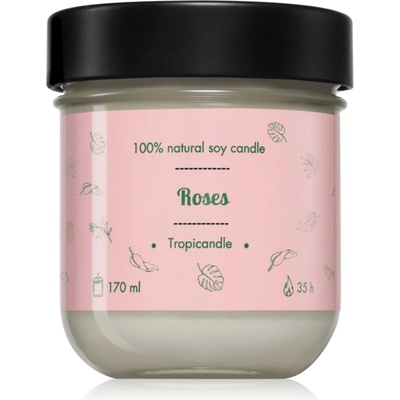 TROPIKALIA Roses ароматна свещ 170ml