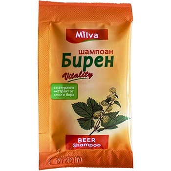 Milva šampon pivní droždi 12 ml