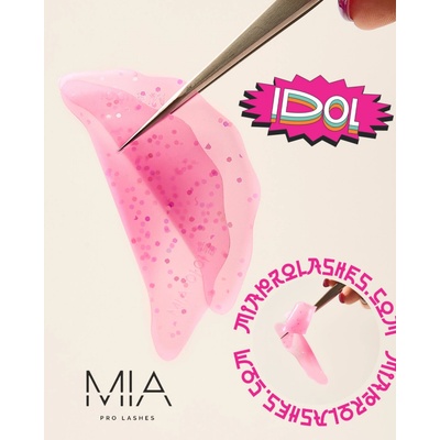 Mia Pro Korean IDOL natáčky a podložky 2 v 1 na korejský lash lifting – 1 pár Barva: Růžová – Zboží Dáma