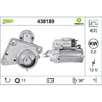 Startér VALEO 438189