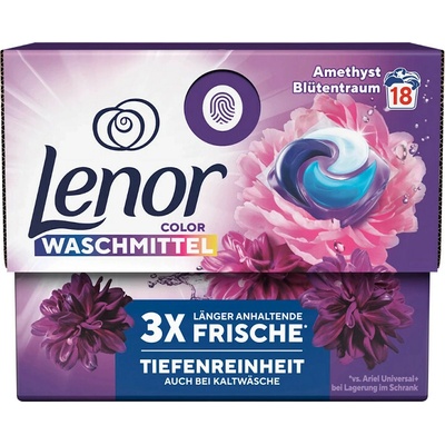 Lenor pods Allin1 Color Amethyst Blutentraum prací kapsle 18 PD