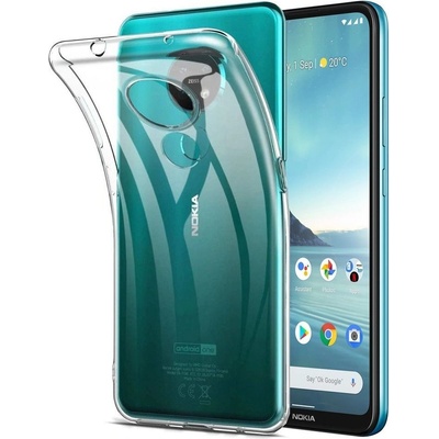 Pouzdro Back Case Ultra Slim 0,5 mm Nokia 5.4 Čiré – Zboží Živě