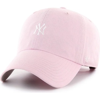 47 brand Шапка 47 brand New York Yankees в розово с апликация (B.BSRNR17GWS.PT)