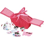 Legler Small Foot Пикник розова кошница с прибори (LE9980)