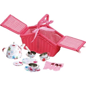 Legler Small Foot Пикник розова кошница с прибори (LE9980)
