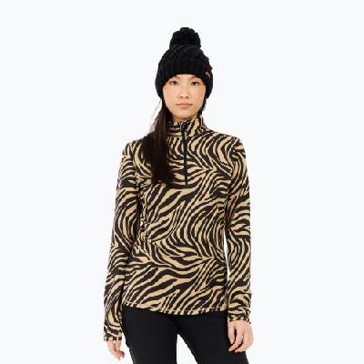 Дамски суитшърт Protest PRTEsher 1/4 Zip Active bamboo beige