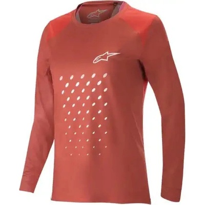 Alpinestars Stella ALPS 6.0 L/S dlhý rukáv červený dámsky