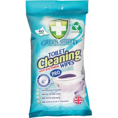 Green Shield Čistiace obrúsky na WC antibakteriálne 40 ks