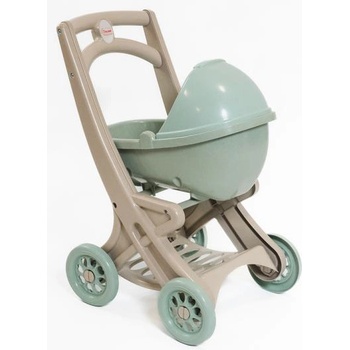 Doloni ECO Line Куклена количка Pipe бежово-тюркоазена