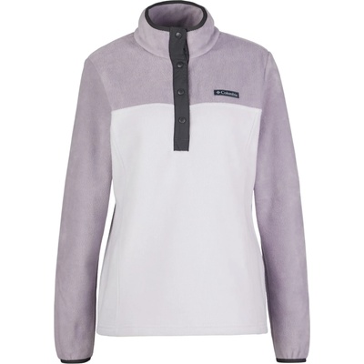 Columbia Дамски поларен пуловер Columbia Women's Benton Springs 1/2 Snap Pull Over II Fleece jumper - Lavender Pearl / Shale Purple / Shark (105-5261-1313)