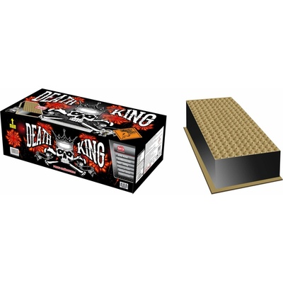 PROFI SLOŽENÝ OHŇOSTROJ DEATH KING 200 RAN 1/1 ČÍNA KOMBI20030C