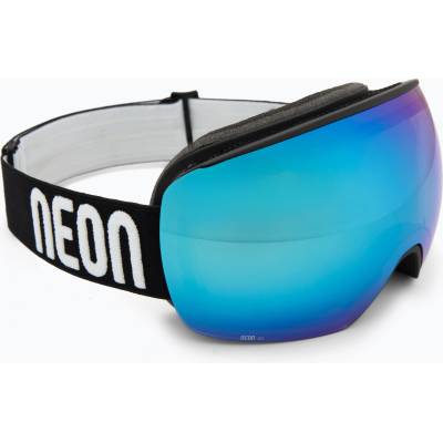 Neon Скиорска маска Neon Beam black/white/mirror acciaio