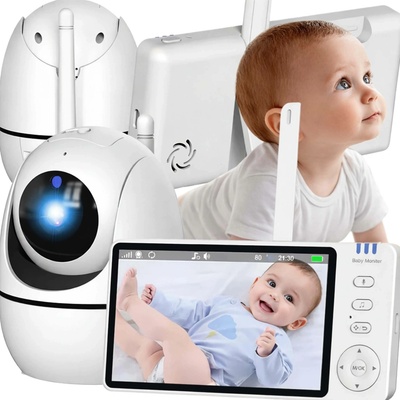 OKA gute Qualität 5" dětská chůvička Monitorování teploty Digitální chůvička s kamerou a zoomem