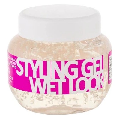 Kallos Cosmetics Styling Gel Wet Look силен фиксиращ гел за коса с мокър ефект 275 ml за жени