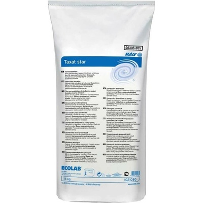 ECOLAB Taxat Star, univerzálny bezfosfátový prášok na pranie 14 kg