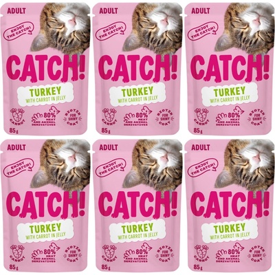 CATCH Krůta s mrkví v želé 6 x 85 g