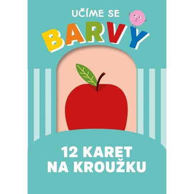 Učíme se barvy - 12 karet na kroužku