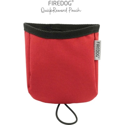Firedog QuickReward vrecko na maškrty nylon červené