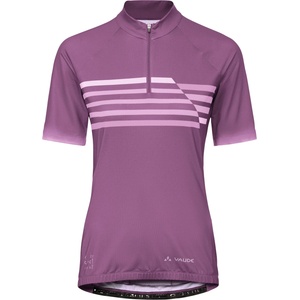 Vaude Дамска фланелка с къс ръкав за колоездене Vaude Women's Posta Half Zip Tricot II Cycling jersey - Magenta - размер 40 (EU) (156-2551-0513)