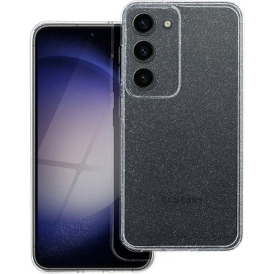 Samsung Силиконов калъф кейс CLEAR Case 2mm Blink за Samsung A25, прозрачен с брокат