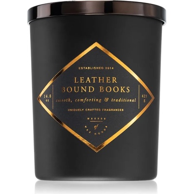 MAKERS OF WAX GOODS Leather Bound Books ароматна свещ 421 гр