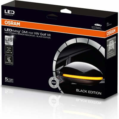 OSRAM LEDriving Dynamic blinker tmavý pre VW Golf VII, Touran II