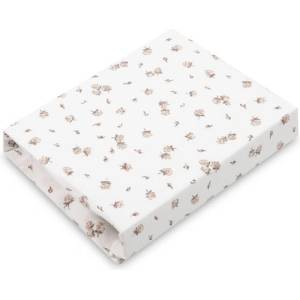 Sensillo Чаршаф с ластик Rose Beige памучен 60X120 Sensillo (SILLO-221701)