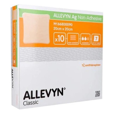 SMITH and NEPHEW Allevyn Ag Non Adhesive 20 cm x 20 cm