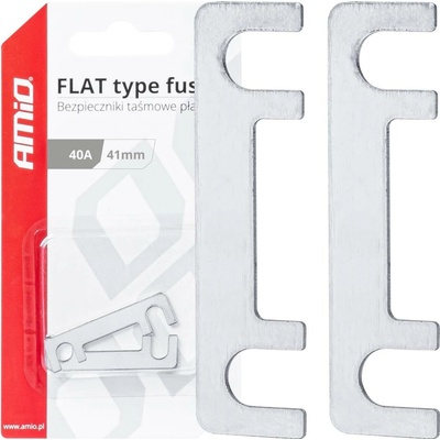 Ploché páskové pojistky FLAT 41mm 40A AMIO-03490