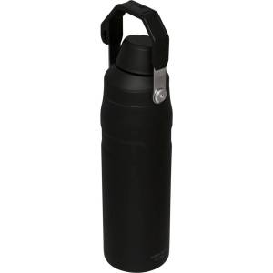 STANLEY Черна термо бутилка от неръждаема стомана 700 ml IceFlow Bottle Fast Flow Black - Stanley (100000107854)