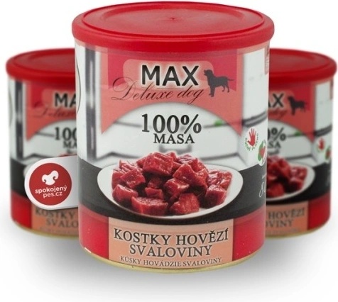 Sokol Falco MAX deluxe kocky hovädzej svaloviny s chrupavkou 800 g Sokol Falco MAX deluxe kocky hovädzej svaloviny s chrupavkou 800 g