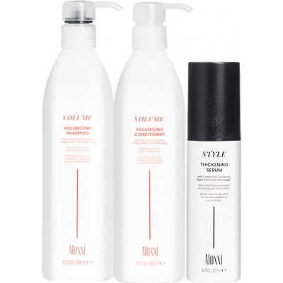 Aloxxi Objemový šampon, kondicionér a Objemové sérum 300 ml