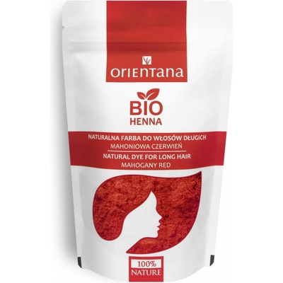 Orientana BIO Henna mahagónová červená 100 g