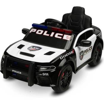 Toyz Акумулаторна Кола Dоdge Charger Police Бял Caretero Toyz