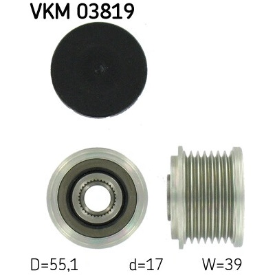Předstihová spojka SKF VKM 03819 (VKM03819)