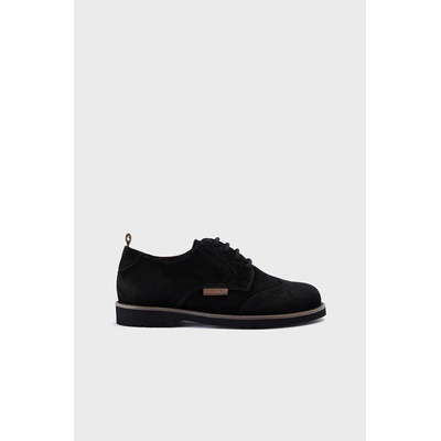 Mayoral Детски половинки обувки от велур Mayoral в черно (46408.68A.Mini)