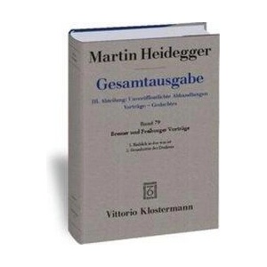 MARTIN HEIDEGGER, GESAMTAUSGABE (ISBN: 9783465034254)