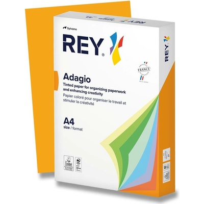 Rey Adagio barevný papír A4 80 g 500 listů oranžový