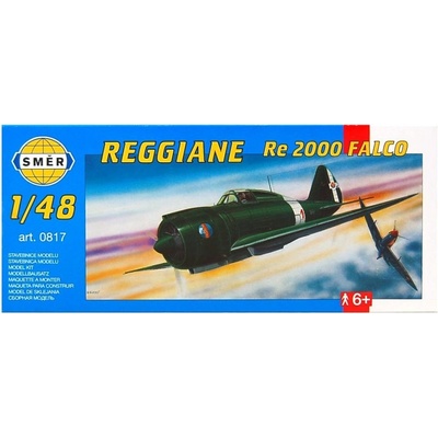 Směr Model Reggiane RE 2000 Falco16 1x22cm v krabici 31x13 5x3 5cm 1:48