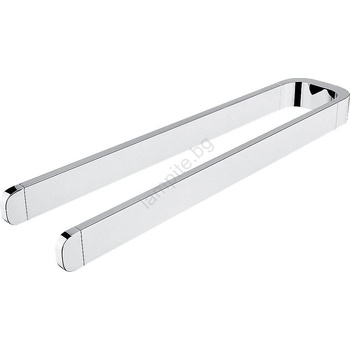 Nimco nk 30098-26 - Стенна закачалка за кърпи nikau 39 см лъскав хром (nm0054)